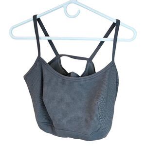 NWT Auden Waffle Unlined Bralette Gray Size 1X